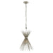 Visual Comfort Signature Canada - One Light Chandelier - Strada - Burnished Silver Leaf- Union Lighting Luminaires Decor