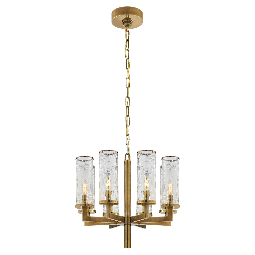 Visual Comfort Signature Canada - Eight Light Chandelier - Liaison - Antique-Burnished Brass- Union Lighting Luminaires Decor