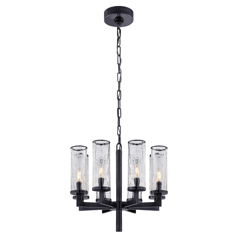 Visual Comfort Signature Canada - Eight Light Chandelier - Liaison - Bronze- Union Lighting Luminaires Decor