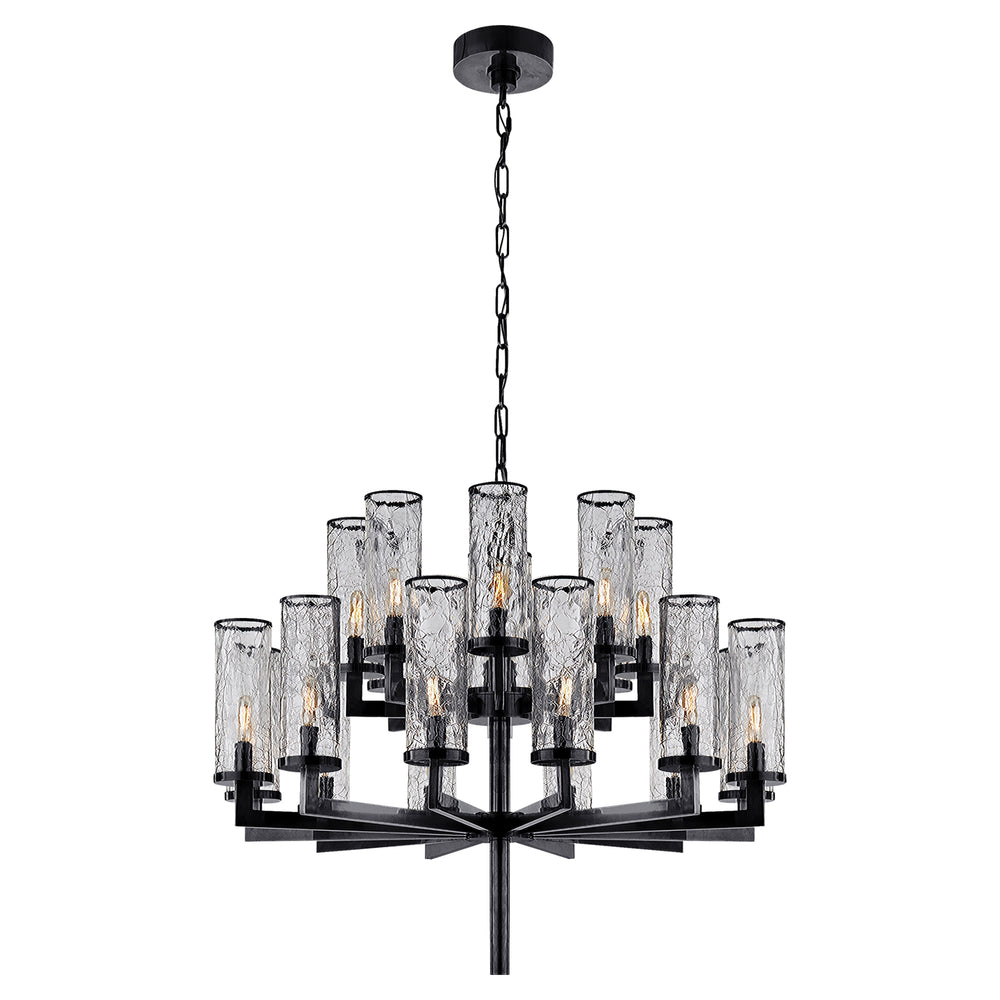 Visual Comfort Signature Canada - 20 Light Chandelier - Liaison - Bronze- Union Lighting Luminaires Decor