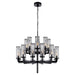 Visual Comfort Signature Canada - 20 Light Chandelier - Liaison - Bronze- Union Lighting Luminaires Decor