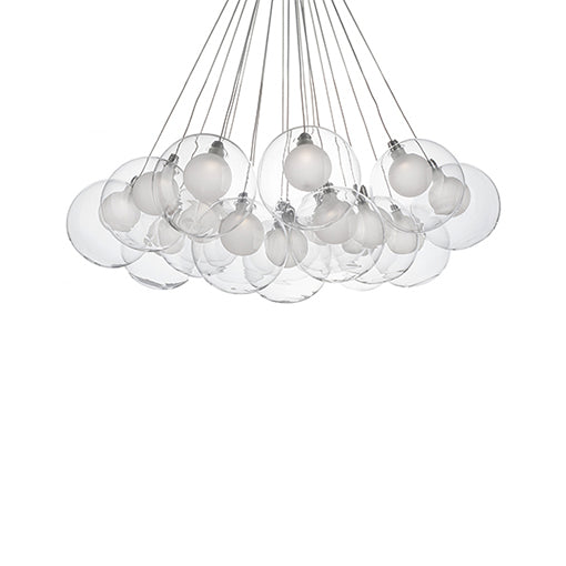 Kuzco Canada - LED Chandelier - Bolla - Chrome- Union Lighting Luminaires Decor