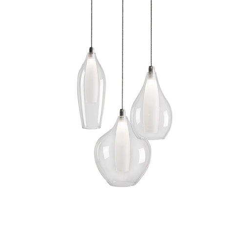 Kuzco Canada - LED Pendant - Victoria - Chrome- Union Lighting Luminaires Decor