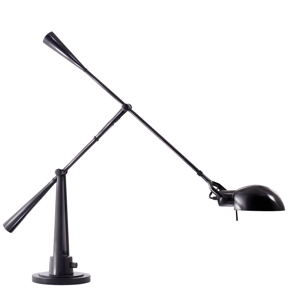 Ralph Lauren Canada - One Light Table Lamp - Equilibrium - Black Nickel- Union Lighting Luminaires Decor