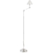 Ralph Lauren Canada - One Light Floor Lamp - Anette - Polished Nickel- Union Lighting Luminaires Decor