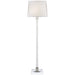 Ralph Lauren Canada - Two Light Floor Lamp - varick - Crystal w/ Polished Nickel- Union Lighting Luminaires Decor