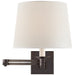 Ralph Lauren Canada - One Light Swing Arm Wall Lamp - Evans - Bronze- Union Lighting Luminaires Decor