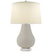 Visual Comfort Signature Canada - One Light Table Lamp - Arica - Volcanic Ivory- Union Lighting Luminaires Decor