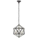 Visual Comfort Signature Canada - Four Light Lantern - Zeno - Aged Iron- Union Lighting Luminaires Decor
