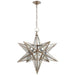 Visual Comfort Signature Canada - One Light Lantern - Moravian Star - Burnished Silver Leaf- Union Lighting Luminaires Decor