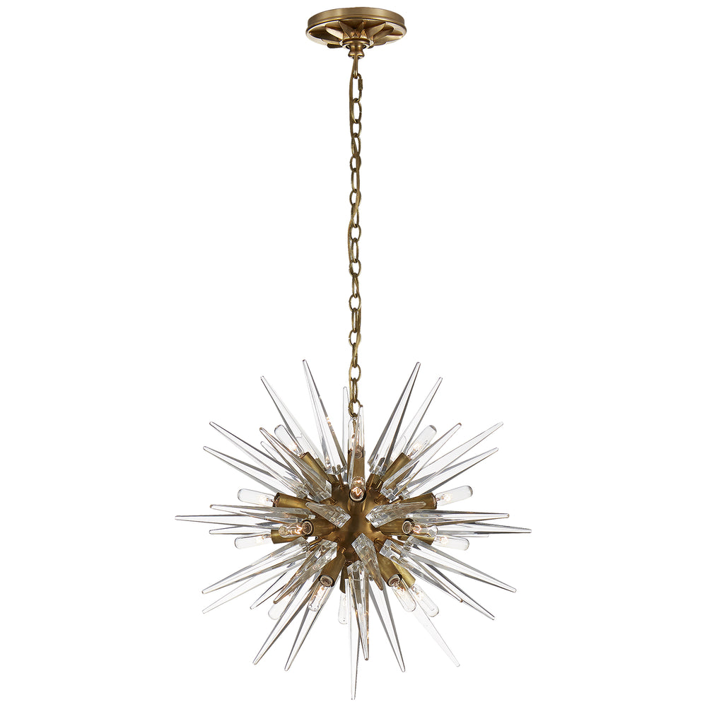 Visual Comfort Signature Canada - 20 Light Chandelier - Quincy - Antique-Burnished Brass- Union Lighting Luminaires Decor