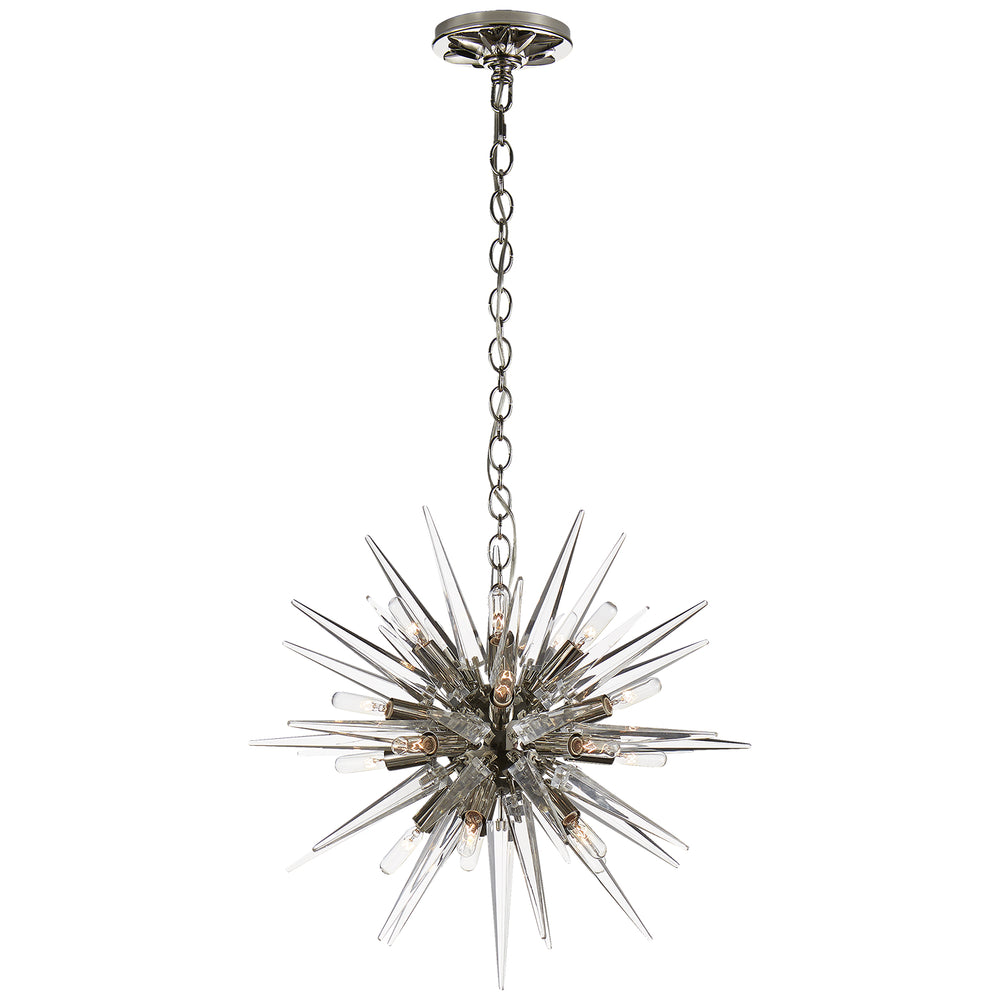 Visual Comfort Signature Canada - 20 Light Chandelier - Quincy - Polished Nickel- Union Lighting Luminaires Decor