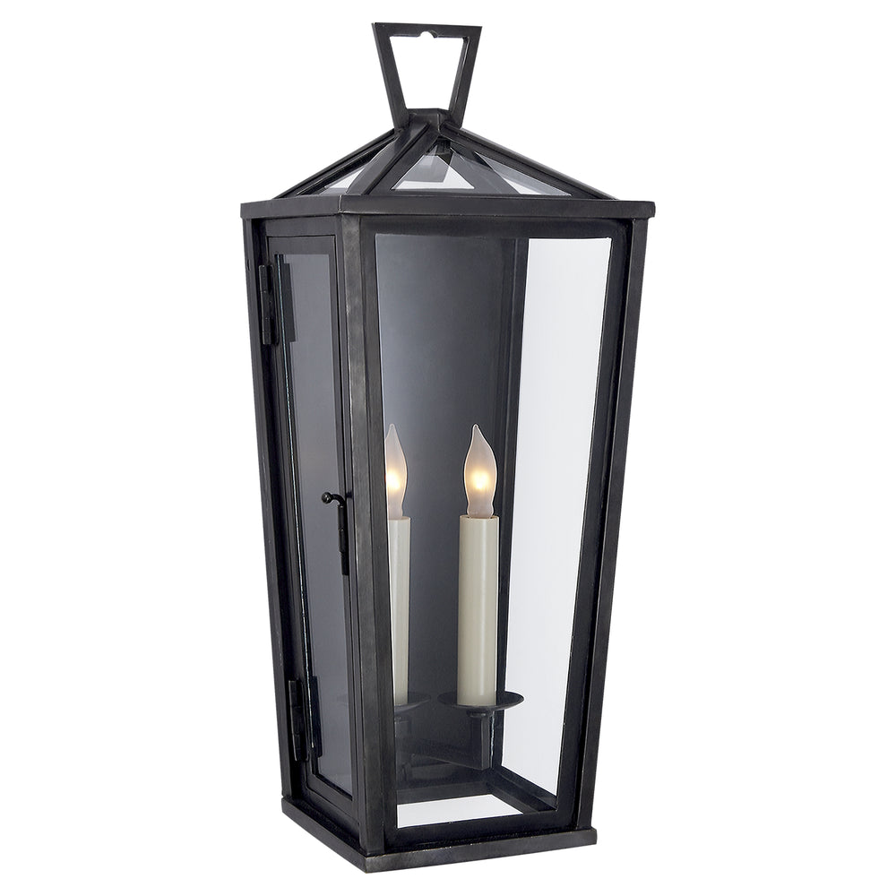 Visual Comfort Signature Canada - Two Light Wall Lantern - Darlana Outdoor - Bronze- Union Lighting Luminaires Decor