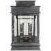 Visual Comfort Signature Canada - Two Light Outdoor Linear Lantern - Linear Lantern - Weathered Zinc- Union Lighting Luminaires Decor