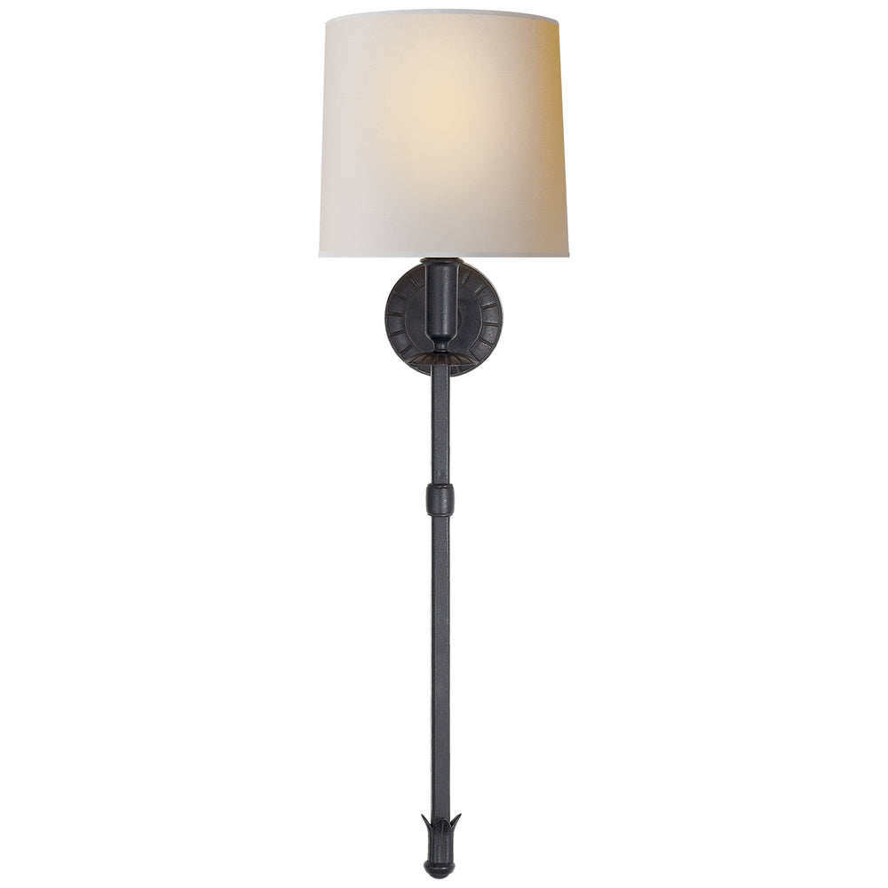 Visual Comfort Signature Canada - Two Light Wall Sconce - Michel - Aged Iron- Union Lighting Luminaires Decor