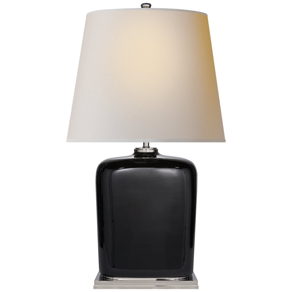 Visual Comfort Signature Canada - Two Light Table Lamp - Mimi - Black Porcelain- Union Lighting Luminaires Decor