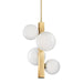 Hudson Valley Canada - LED Pendant - Hinsdale - Aged Brass- Union Lighting Luminaires Decor