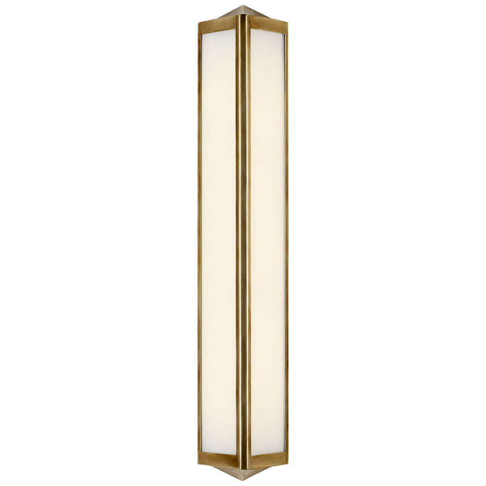 Ralph Lauren Canada - Three Light Wall Sconce - Geneva - Natural Brass- Union Lighting Luminaires Decor