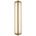 Ralph Lauren Canada - Three Light Wall Sconce - Geneva - Natural Brass- Union Lighting Luminaires Decor