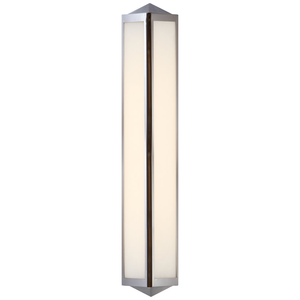 Ralph Lauren Canada - Three Light Wall Sconce - Geneva - Polished Nickel- Union Lighting Luminaires Decor