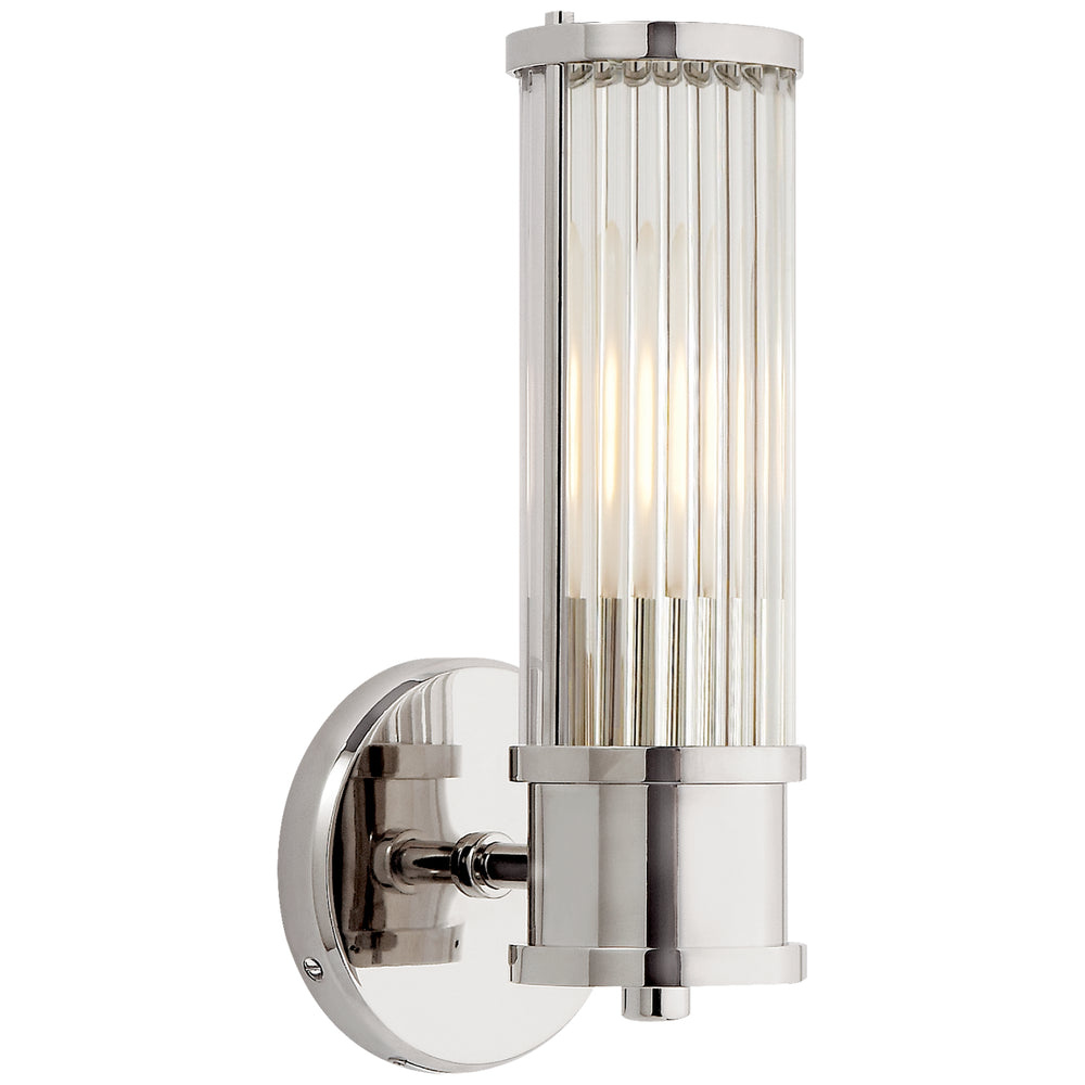 Ralph Lauren Canada - One Light Wall Sconce - Allen - Polished Nickel- Union Lighting Luminaires Decor