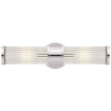 Ralph Lauren Canada - Two Light Wall Sconce - Allen - Polished Nickel- Union Lighting Luminaires Decor
