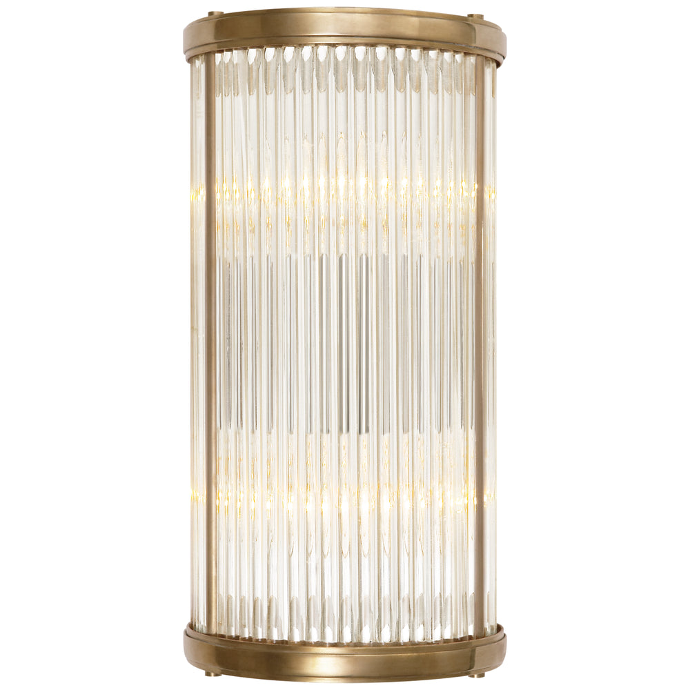 Ralph Lauren Canada - Two Light Wall Sconce - Allen - Natural Brass- Union Lighting Luminaires Decor