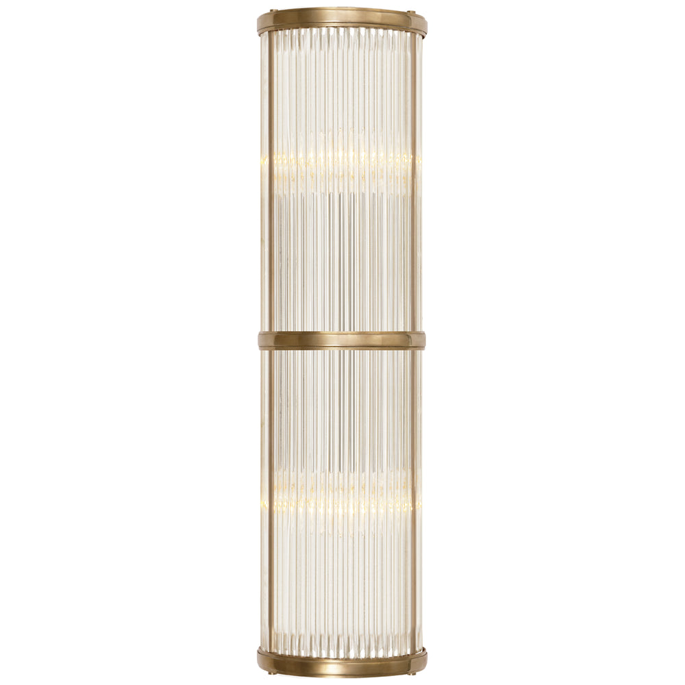Ralph Lauren Canada - Two Light Wall Sconce - Allen - Natural Brass- Union Lighting Luminaires Decor