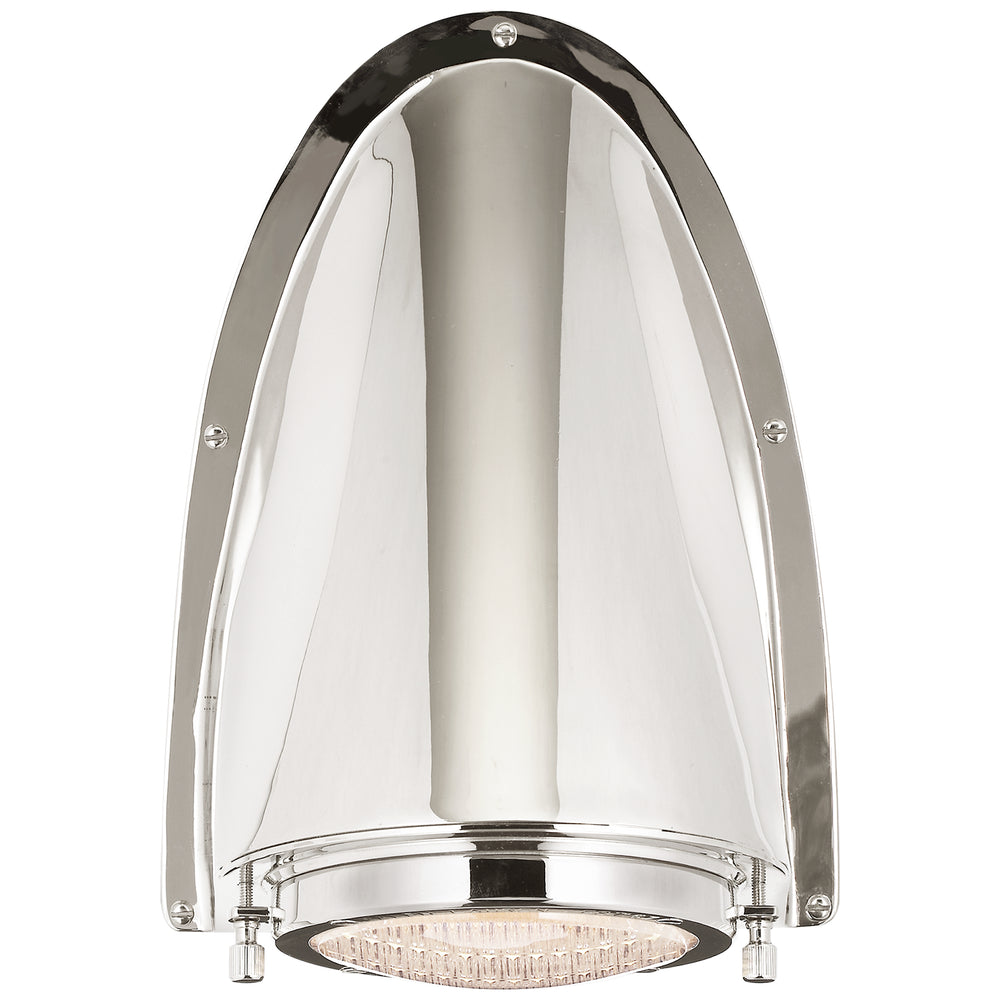 Ralph Lauren Canada - One Light Wall Sconce - Grant - Polished Nickel- Union Lighting Luminaires Decor