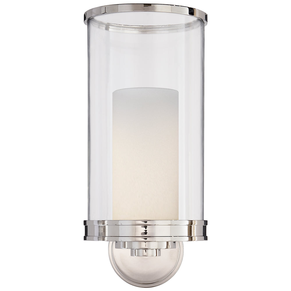 Ralph Lauren Canada - One Light Wall Sconce - Modern - Polished Nickel- Union Lighting Luminaires Decor
