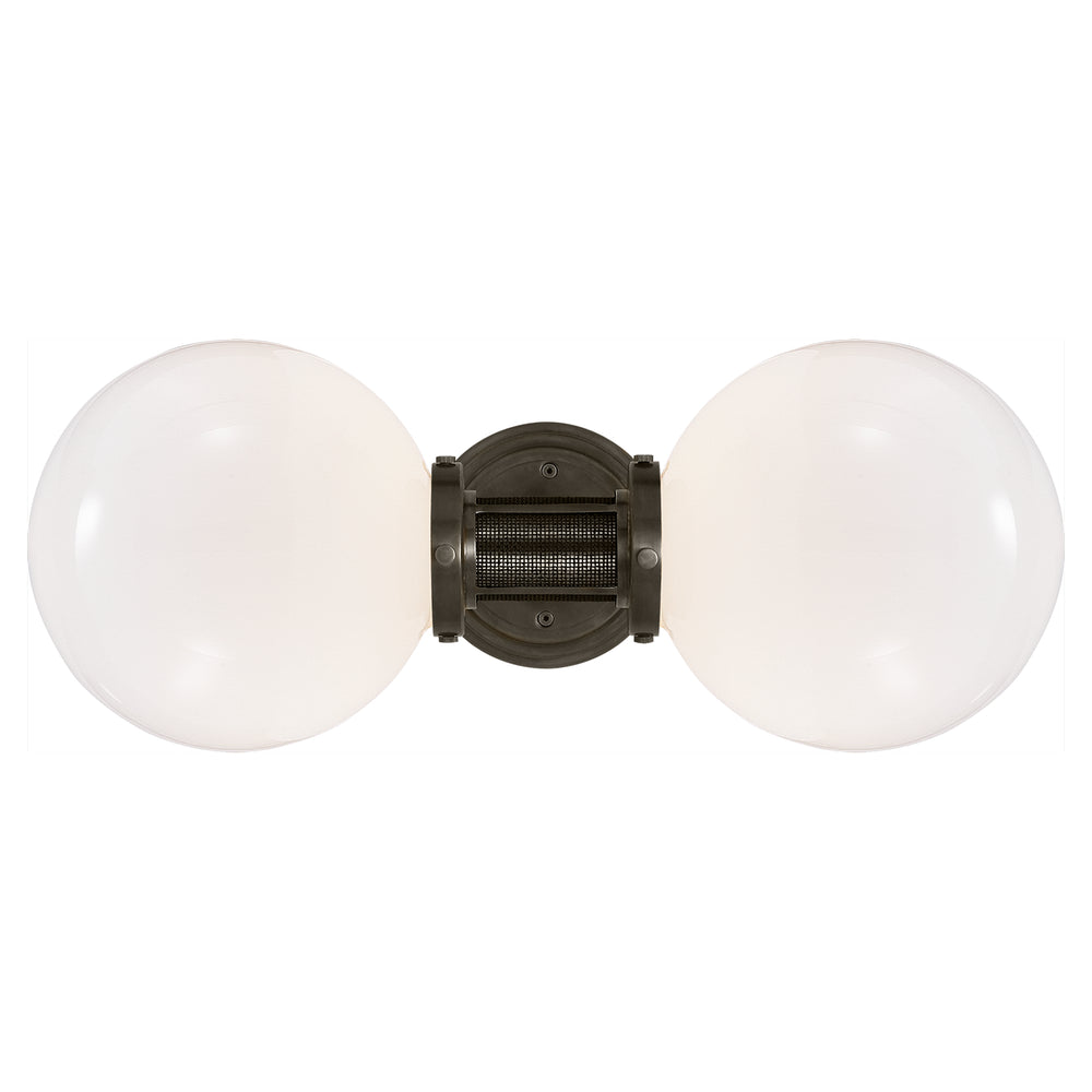 Ralph Lauren Canada - Two Light Wall Sconce - McCarren - Bronze- Union Lighting Luminaires Decor
