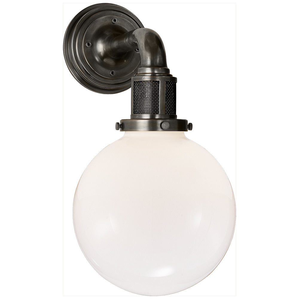 Ralph Lauren Canada - One Light Wall Sconce - McCarren - Bronze- Union Lighting Luminaires Decor