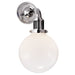 Ralph Lauren Canada - One Light Wall Sconce - McCarren - Polished Nickel- Union Lighting Luminaires Decor