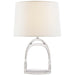 Ralph Lauren Canada - One Light Table Lamp - Westbury - Polished Nickel- Union Lighting Luminaires Decor