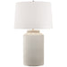 Ralph Lauren Canada - One Light Table Lamp - Carter - White Stoneware- Union Lighting Luminaires Decor