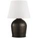Ralph Lauren Canada - One Light Table Lamp - Halifax - Black Ceramic- Union Lighting Luminaires Decor