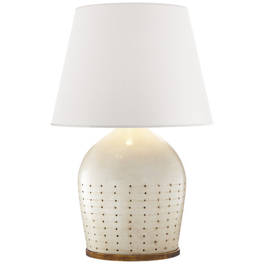 Ralph Lauren Canada - One Light Table Lamp - Halifax - Coconut Porcelain- Union Lighting Luminaires Decor