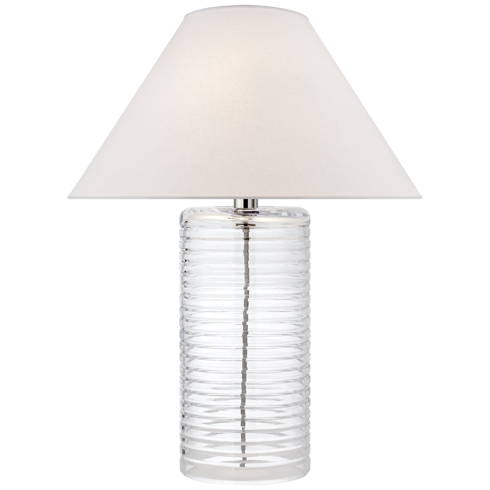Ralph Lauren Canada - One Light Table Lamp - Metropolis - Clear Soda Glass- Union Lighting Luminaires Decor
