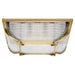 Ralph Lauren Canada - Two Light Flush Mount - Perry2 - Natural Brass- Union Lighting Luminaires Decor