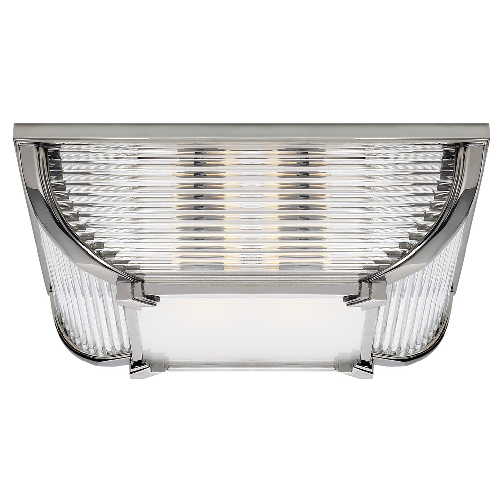 Ralph Lauren Canada - Two Light Flush Mount - Perry2 - Polished Nickel- Union Lighting Luminaires Decor