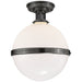 Ralph Lauren Canada - One Light Flush Mount - McCarren - Bronze- Union Lighting Luminaires Decor
