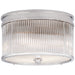 Ralph Lauren Canada - Three Light Flush Mount - Allen - Polished Nickel- Union Lighting Luminaires Decor