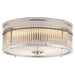 Ralph Lauren Canada - Two Light Flush Mount - Allen - Polished Nickel- Union Lighting Luminaires Decor
