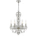 Ralph Lauren Canada - Six Light Chandelier - Daniela - Crystal- Union Lighting Luminaires Decor