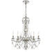 Ralph Lauren Canada - Six Light Chandelier - Daniela - Crystal- Union Lighting Luminaires Decor