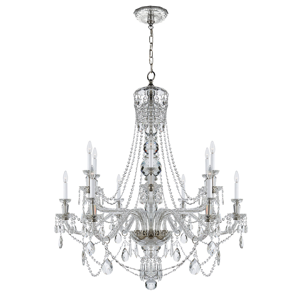 Ralph Lauren Canada - 12 Light Chandelier - Daniela - Crystal- Union Lighting Luminaires Decor