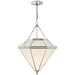 Ralph Lauren Canada - Four Light Pendant - Cannes - Polished Nickel- Union Lighting Luminaires Decor