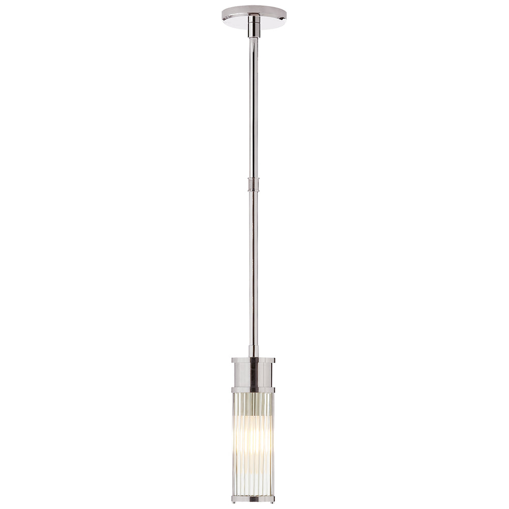 Ralph Lauren Canada - One Light Mini Pendant - Allen - Polished Nickel- Union Lighting Luminaires Decor
