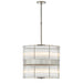 Ralph Lauren Canada - Eight Light Chandelier - Allen - Polished Nickel- Union Lighting Luminaires Decor