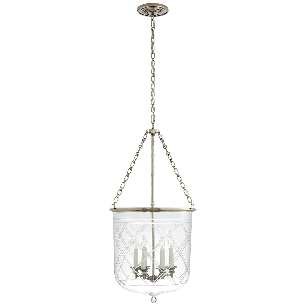 Ralph Lauren Canada - Six Light Lantern - Cambridge - Butler's Silver- Union Lighting Luminaires Decor